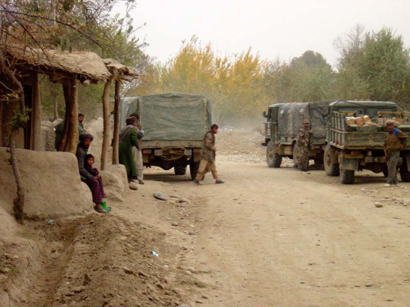 Soldiers at Check Point